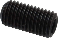 Value Collection - 5/16-24 UNF, 5/8" OAL, Cup Point Set Screw - Grade 8 Alloy Steel, 5/32" Key - Americas Industrial Supply