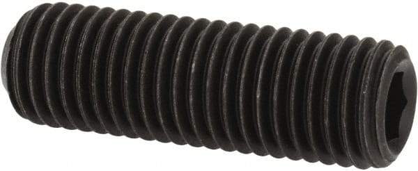 Value Collection - 5/16-24 UNF, 1" OAL, Cup Point Set Screw - Grade 8 Alloy Steel, 5/32" Key - Americas Industrial Supply