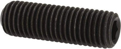 Value Collection - 5/16-24 UNF, 1" OAL, Cup Point Set Screw - Grade 8 Alloy Steel, 5/32" Key - Americas Industrial Supply