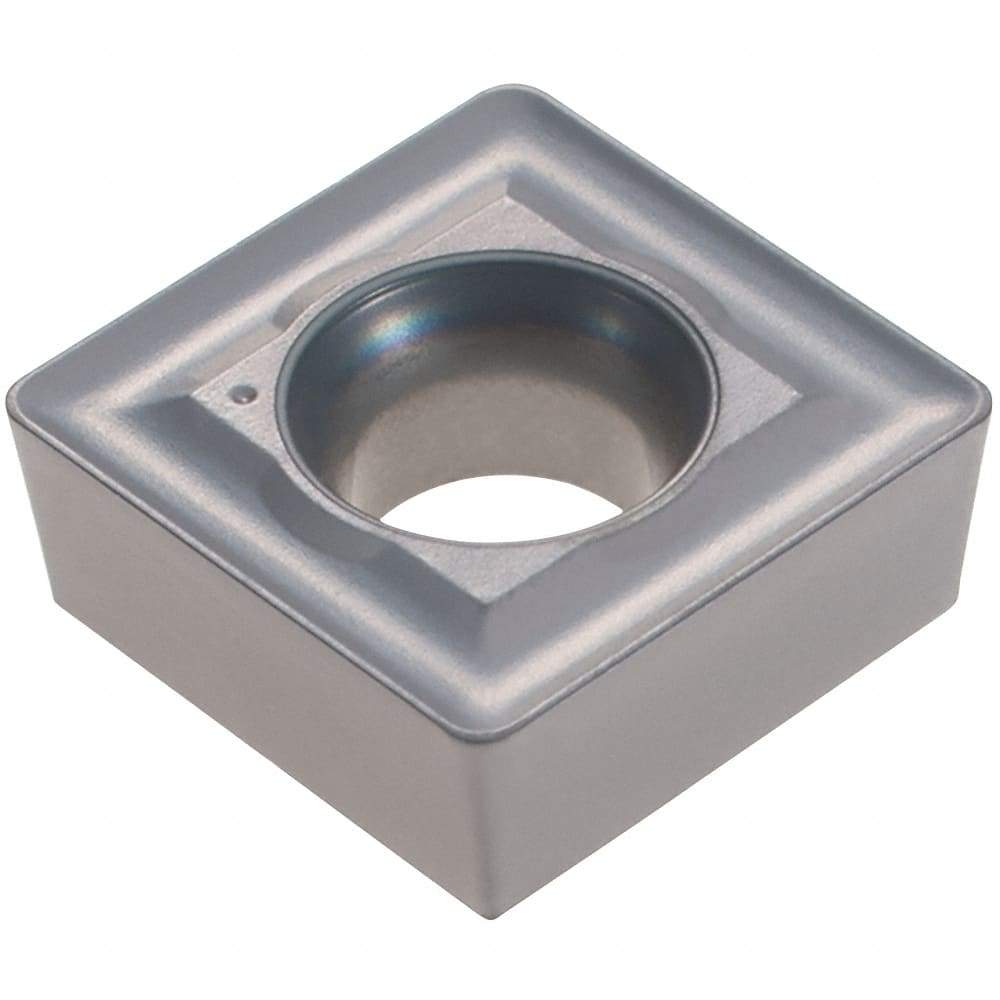 Iscar - SCMT43219 19 Grade IC907 Carbide Milling Insert - TiAlN/TiN Finish, 1/2" Inscribed Circle, 0.1874" Thick, 0.8mm Corner Radius - Americas Industrial Supply
