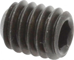Value Collection - 5/16-18 UNC, 3/8" OAL, Cup Point Set Screw - Grade 8 Alloy Steel, 5/32" Key - Americas Industrial Supply
