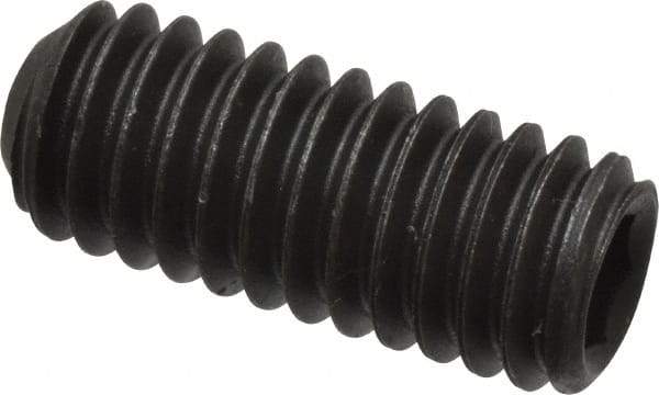Value Collection - 5/16-18 UNC, 3/4" OAL, Cup Point Set Screw - Grade 8 Alloy Steel, 5/32" Key - Americas Industrial Supply