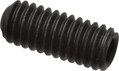 Value Collection - 5/16-18 UNC, 3/4" OAL, Cup Point Set Screw - Grade 8 Alloy Steel, 5/32" Key - Americas Industrial Supply