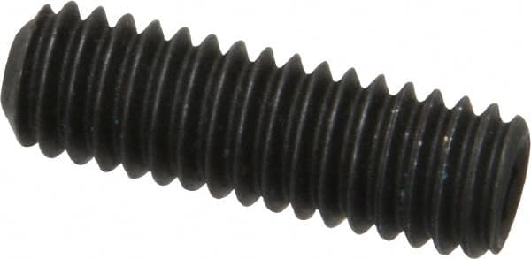 Value Collection - 5/16-18 UNC, 1" OAL, Cup Point Set Screw - Grade 8 Alloy Steel, 5/32" Key - Americas Industrial Supply