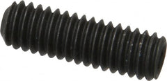 Value Collection - 5/16-18 UNC, 1" OAL, Cup Point Set Screw - Grade 8 Alloy Steel, 5/32" Key - Americas Industrial Supply