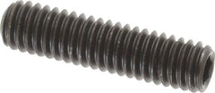 Value Collection - 5/16-18 UNC, 1-1/4" OAL, Cup Point Set Screw - Grade 8 Alloy Steel, 5/32" Key - Americas Industrial Supply