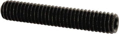 Value Collection - 5/16-18 UNC, 1-3/4" OAL, Cup Point Set Screw - Grade 8 Alloy Steel, 5/32" Key - Americas Industrial Supply