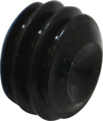 Value Collection - 3/8-16 UNC, 1/4" OAL, Cup Point Set Screw - Grade 8 Alloy Steel, 3/16" Key - Americas Industrial Supply