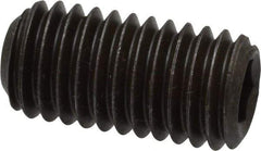 Value Collection - 1/2-13 UNC, 1" OAL, Cup Point Set Screw - Grade 8 Alloy Steel, 1/4" Key - Americas Industrial Supply