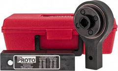 Proto - 3/4" Output Drive, 750 Ft/Lb Max Output, Single Stage Torque Wrench Multiplier - 3.3:1 Gear Ratio, 3.33:1 Effective Multiplier Ratio, 3.1" Head Thickness - Americas Industrial Supply