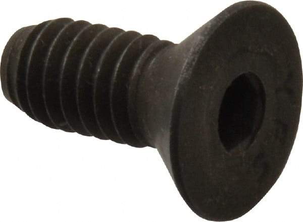 Value Collection - 5/16-18 UNC Hex Socket Drive, 82° Flat Screw - Alloy Steel, Black Oxide Finish, Fully Threaded, 3/4" OAL - Americas Industrial Supply