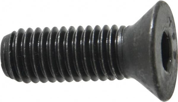 Value Collection - 1/2-13 UNC Hex Socket Drive, 82° Flat Screw - Alloy Steel, Black Oxide Finish, Fully Threaded, 1-1/2" OAL - Americas Industrial Supply