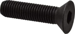 Value Collection - 3/4-10 UNC Hex Socket Drive, 82° Flat Screw - Alloy Steel, Black Oxide Finish, Fully Threaded, 3" OAL - Americas Industrial Supply