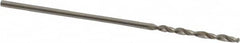 Accupro - #60 130° Cobalt Jobber Drill - Bright Finish, Right Hand Cut, Parabolic Flute, Straight Shank, 1-11/32" OAL, Split Point - Americas Industrial Supply