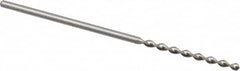 Accupro - 3/64" 130° Cobalt Jobber Drill - Bright Finish, Right Hand Cut, Parabolic Flute, Straight Shank, 1-1/2" OAL, Split Point - Americas Industrial Supply