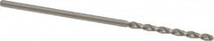 Accupro - 1.35mm 130° Cobalt Jobber Drill - Bright Finish, Right Hand Cut, Parabolic Flute, Straight Shank, 1-37/64" OAL, Split Point - Americas Industrial Supply