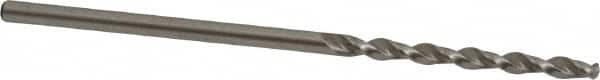 Accupro - #50 130° Cobalt Jobber Drill - Bright Finish, Right Hand Cut, Parabolic Flute, Straight Shank, 1-13/16" OAL, Split Point - Americas Industrial Supply