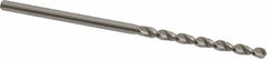 Accupro - #48 130° Cobalt Jobber Drill - Bright Finish, Right Hand Cut, Parabolic Flute, Straight Shank, 1-15/16" OAL, Split Point - Americas Industrial Supply