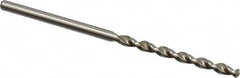 Accupro - 2.5mm 130° Cobalt Jobber Drill - Bright Finish, Right Hand Cut, Parabolic Flute, Straight Shank, 2-1/4" OAL, Split Point - Americas Industrial Supply