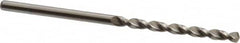 Accupro - 7/64" 130° Cobalt Jobber Drill - Bright Finish, Right Hand Cut, Parabolic Flute, Straight Shank, 2-13/32" OAL, Split Point - Americas Industrial Supply