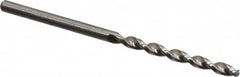 Accupro - #32 130° Cobalt Jobber Drill - Bright Finish, Right Hand Cut, Parabolic Flute, Straight Shank, 2-13/32" OAL, Split Point - Americas Industrial Supply