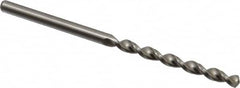 Accupro - 3.5mm 130° Cobalt Jobber Drill - Bright Finish, Right Hand Cut, Parabolic Flute, Straight Shank, 2-3/4" OAL, Split Point - Americas Industrial Supply