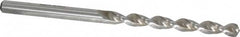 Accupro - #12 130° Cobalt Jobber Drill - Bright Finish, Right Hand Cut, Parabolic Flute, Straight Shank, 3-3/8" OAL, Split Point - Americas Industrial Supply