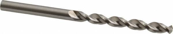 Accupro - 5.75mm 130° Cobalt Jobber Drill - Bright Finish, Right Hand Cut, Parabolic Flute, Straight Shank, 93mm OAL, Split Point - Americas Industrial Supply