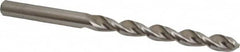 Accupro - 7.9mm 130° Cobalt Jobber Drill - Bright Finish, Right Hand Cut, Parabolic Flute, Straight Shank, 4-39/64" OAL, Split Point - Americas Industrial Supply