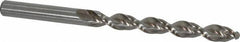 Accupro - Letter P 130° Cobalt Jobber Drill - Bright Finish, Right Hand Cut, Parabolic Flute, Straight Shank, 4-39/64" OAL, Split Point - Americas Industrial Supply