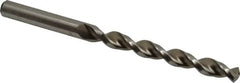 Accupro - 21/64" 130° Cobalt Jobber Drill - Bright Finish, Right Hand Cut, Parabolic Flute, Straight Shank, 4-19/32" OAL, Split Point - Americas Industrial Supply