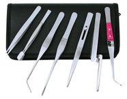 7 Piece Tweezer Set - Americas Industrial Supply