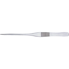 6″ Sharp Point Plan End Utility Tweezers - Americas Industrial Supply