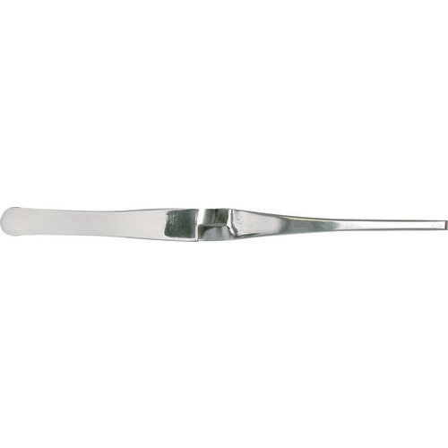 7″ Self Closing Weighted Solder w/Serrated Belt End Tweezers - Americas Industrial Supply