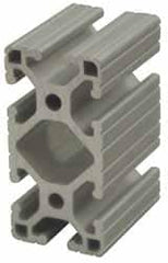 80/20 Inc. - 97 Inches Long x 3 Inches Wide x 1-1/2 Inches High, T Slotted Aluminum Extrusion - 1.7288 Square Inches, Clear Anodized Finish - Americas Industrial Supply