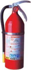 Kidde - 5 Lb, 3-A:40-B:C Rated, Dry Chemical Fire Extinguisher - 4-1/4" Diam x 15" High, 195 psi, 18' Discharge in 14 sec, Rechargeable, Steel Cylinder - Americas Industrial Supply