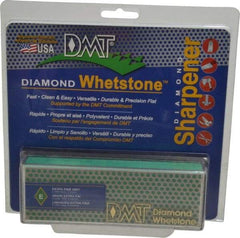 DMT - 6" Long x 2" Wide x 3/4" Thick, Diam ond Sharpening Stone - Rectangle, 1200 Grit, Extra Fine Grade - Americas Industrial Supply