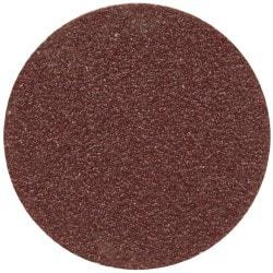 Merit Abrasives - 1" Disc Diam, 100 Grit, Aluminum Oxide Quick Change Disc - Type P Attaching System, Coated, Fine Grade, 40,000 RPM - Americas Industrial Supply
