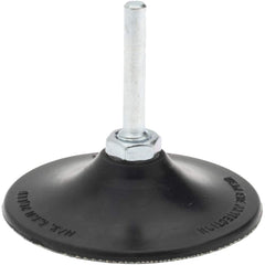 Merit Abrasives - 3" Diam Quick-Change Type P Disc Backing Pad - Americas Industrial Supply