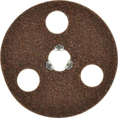Norton - 4-1/2" Coarse Grade Aluminum Oxide Deburring Disc - Quick Change Connection - Americas Industrial Supply