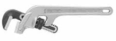 Ridgid - 24" Aluminum End Pipe Wrench - 3" Pipe Capacity - Americas Industrial Supply