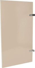 Bradley - Washroom Partition Steel Urinal Panel - 23 Inch Wide x 42 Inch High, ADA Compliant Stall Compatibility, Almond - Americas Industrial Supply