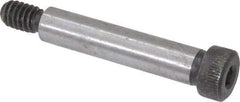 Value Collection - 5/16" Shoulder Diam x 1-1/4" Shoulder Length, 1/4-20 UNC, Hex Socket Shoulder Screw - 8 Alloy Steel, Uncoated, 0.419 to 0.438" Head Diam - Americas Industrial Supply