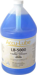 Accu-Lube - Accu-Lube LB-5000, 1 Gal Bottle Cutting & Sawing Fluid - Natural Ingredients, For Machining - Americas Industrial Supply