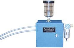 Accu-Lube - 1 Outlet, 10 Ounce Tank Capacity, Micro Lubricant System - 12' Coolant Line Length - Americas Industrial Supply