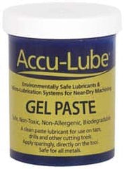 Accu-Lube - Accu-Lube, 8 oz Jar Cutting Fluid - Natural Ingredients, For Drilling, Reaming, Tapping - Americas Industrial Supply