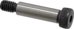 Value Collection - 3/8" Shoulder Diam x 2-1/2" Shoulder Length, 5/16-18 UNC, Hex Socket Shoulder Screw - 8 Alloy Steel, Uncoated, 0.543 to 0.562" Head Diam - Americas Industrial Supply