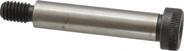 Value Collection - 1/2" Shoulder Diam x 2-1/4" Shoulder Length, 3/8-16 UNC, Hex Socket Shoulder Screw - 8 Alloy Steel, Uncoated, 0.729 to 3/4" Head Diam - Americas Industrial Supply
