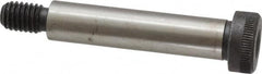 Value Collection - 1/2" Shoulder Diam x 2-1/4" Shoulder Length, 3/8-16 UNC, Hex Socket Shoulder Screw - 8 Alloy Steel, Uncoated, 0.729 to 3/4" Head Diam - Americas Industrial Supply
