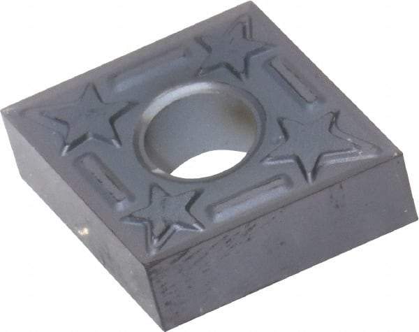 Kennametal - CNGG430 LF Grade KC5010 Carbide Turning Insert - TiAlN Finish, 80° Diamond, 1/2" Inscr Circle, 3/16" Thick, 0.0039" Corner Radius - Americas Industrial Supply